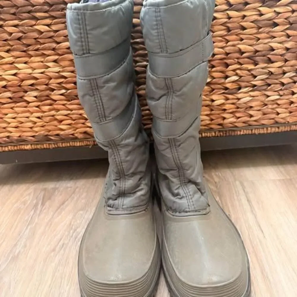 SOREL DENVER Sub Zero Tall Winter Boots Removable Felt/Wool Liner Size 9